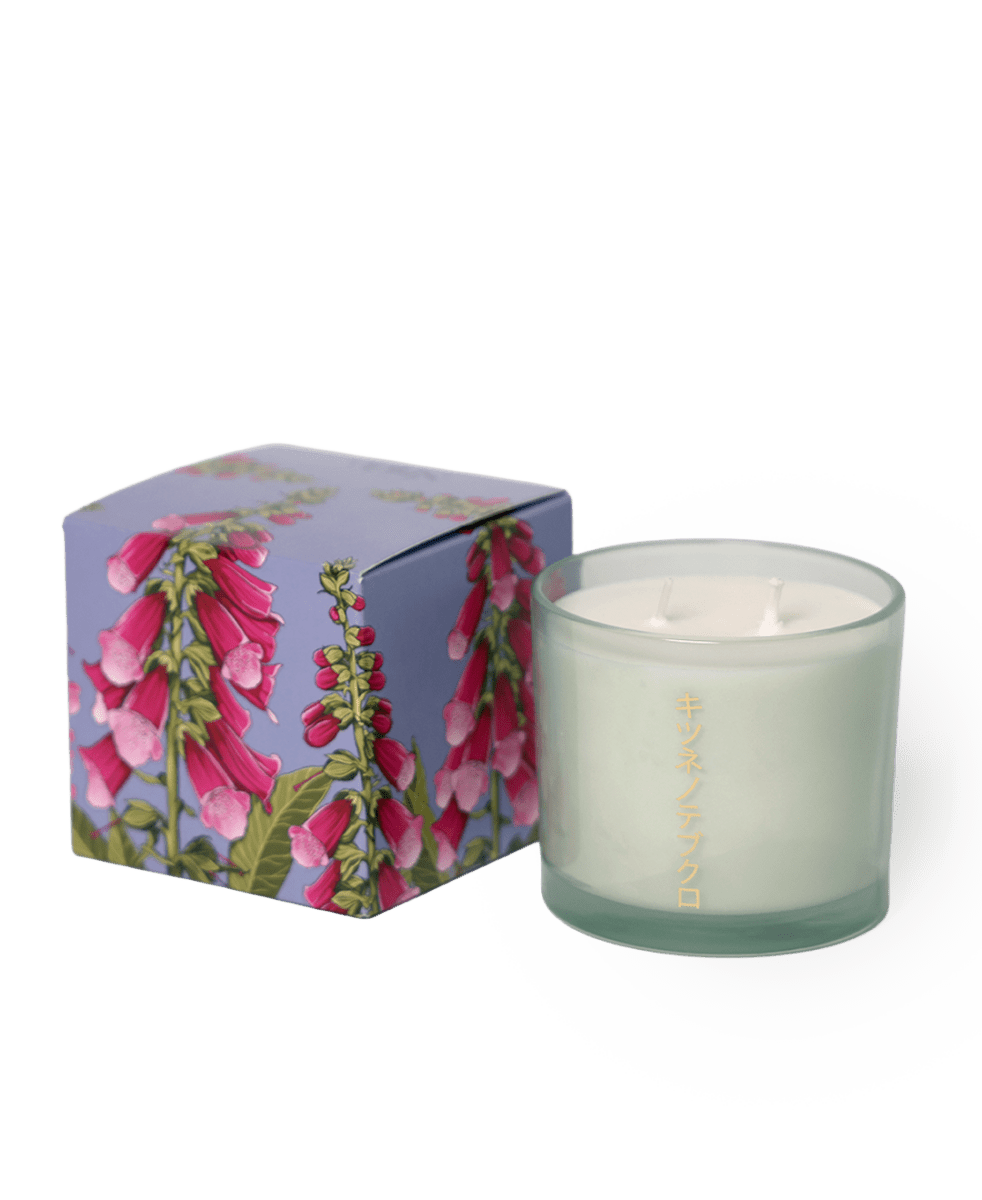 Shido Coconut & Soy Blend Foxglove Candle - Chive US Wholesale