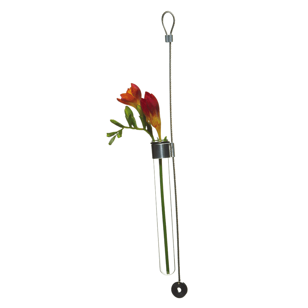 Hanging Airplane Cable & Glass Flower Vase - Chive US Wholesale