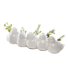 Sisken Ceramic Bud Vase For Flowers - Chive US Wholesale