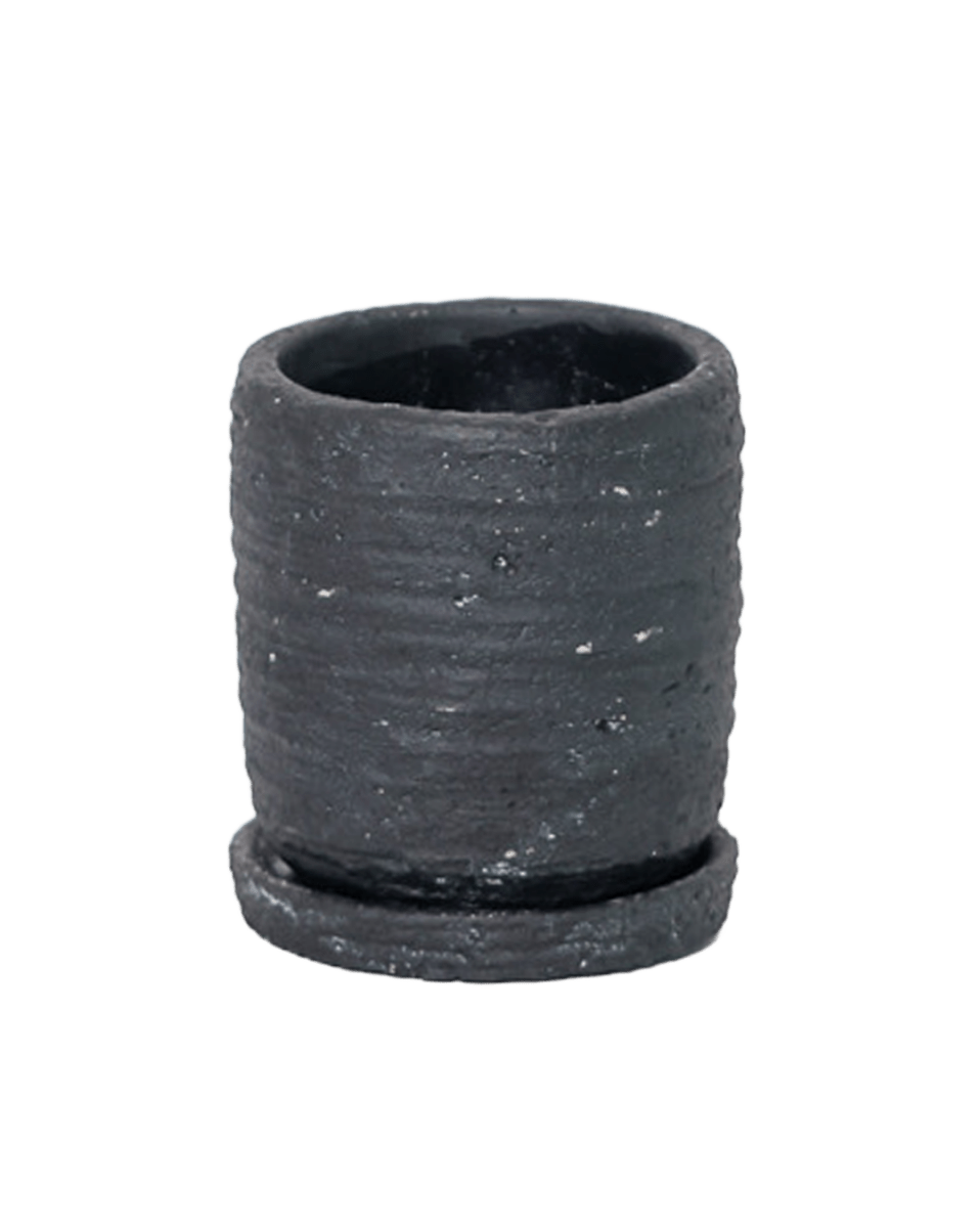 Paul Ceramic Pot And Saucer Set With Drainage - Chive US Wholesale