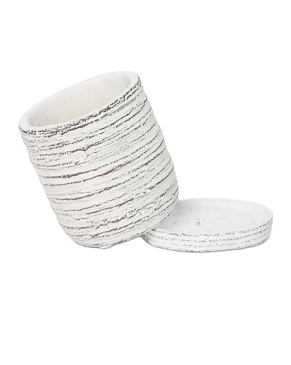 Paul Ceramic Pot And Saucer Set With Drainage - Chive US Wholesale