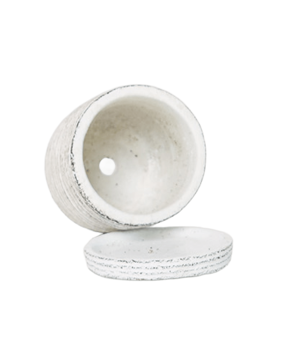 Paul Ceramic Pot And Saucer Set With Drainage - Chive US Wholesale