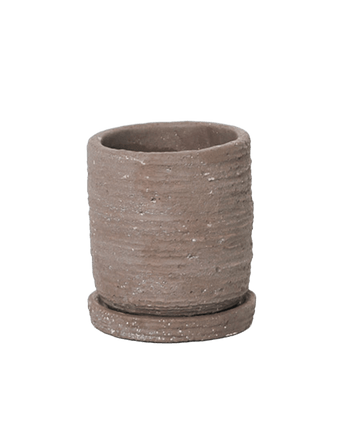 Paul Ceramic Pot And Saucer Set With Drainage - Chive US Wholesale