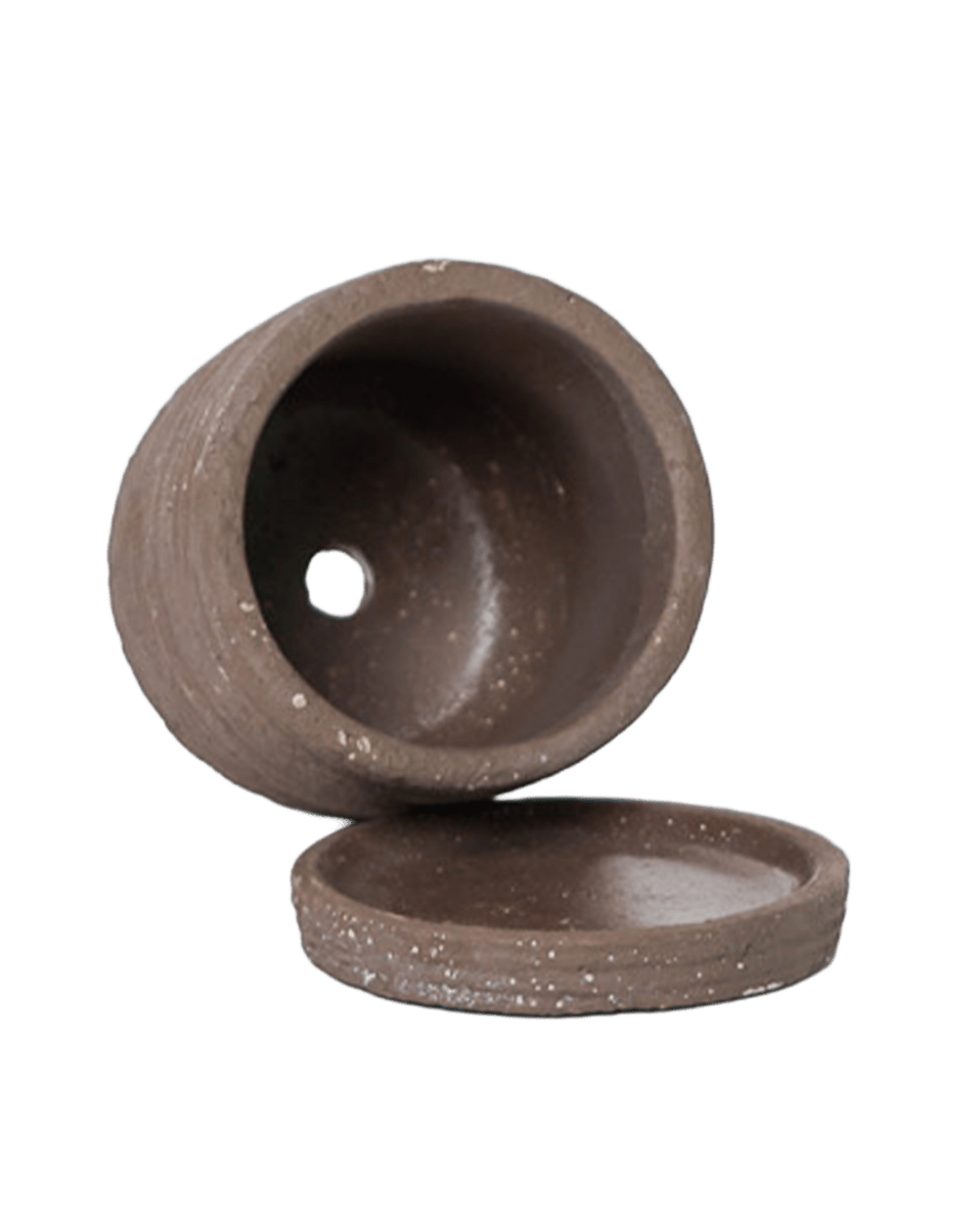 Paul Ceramic Pot And Saucer Set With Drainage - Chive US Wholesale