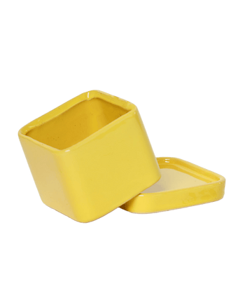 Svek Ceramic Pot And Saucer With Drainage Hole - Chive US Wholesale