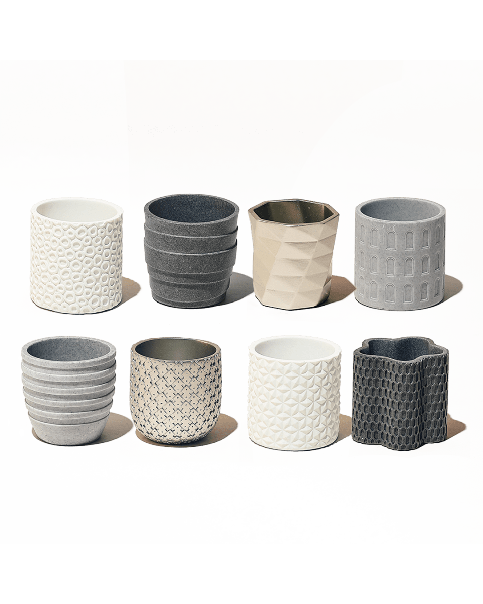 Stagma Resin Planter Pot Kit - Chive US Wholesale