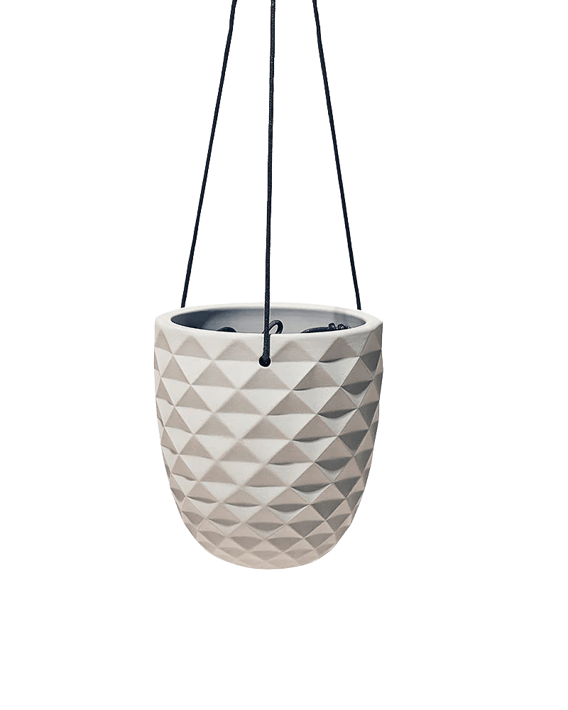 Thimble Porcelain Modern Hanging Planter - Chive US Wholesale