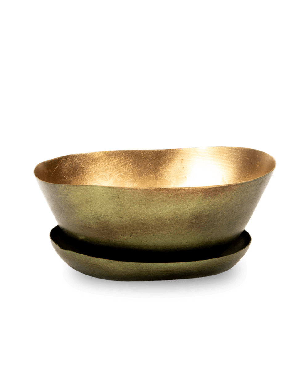 Topper Metal Succulent Dish - Chive US Wholesale