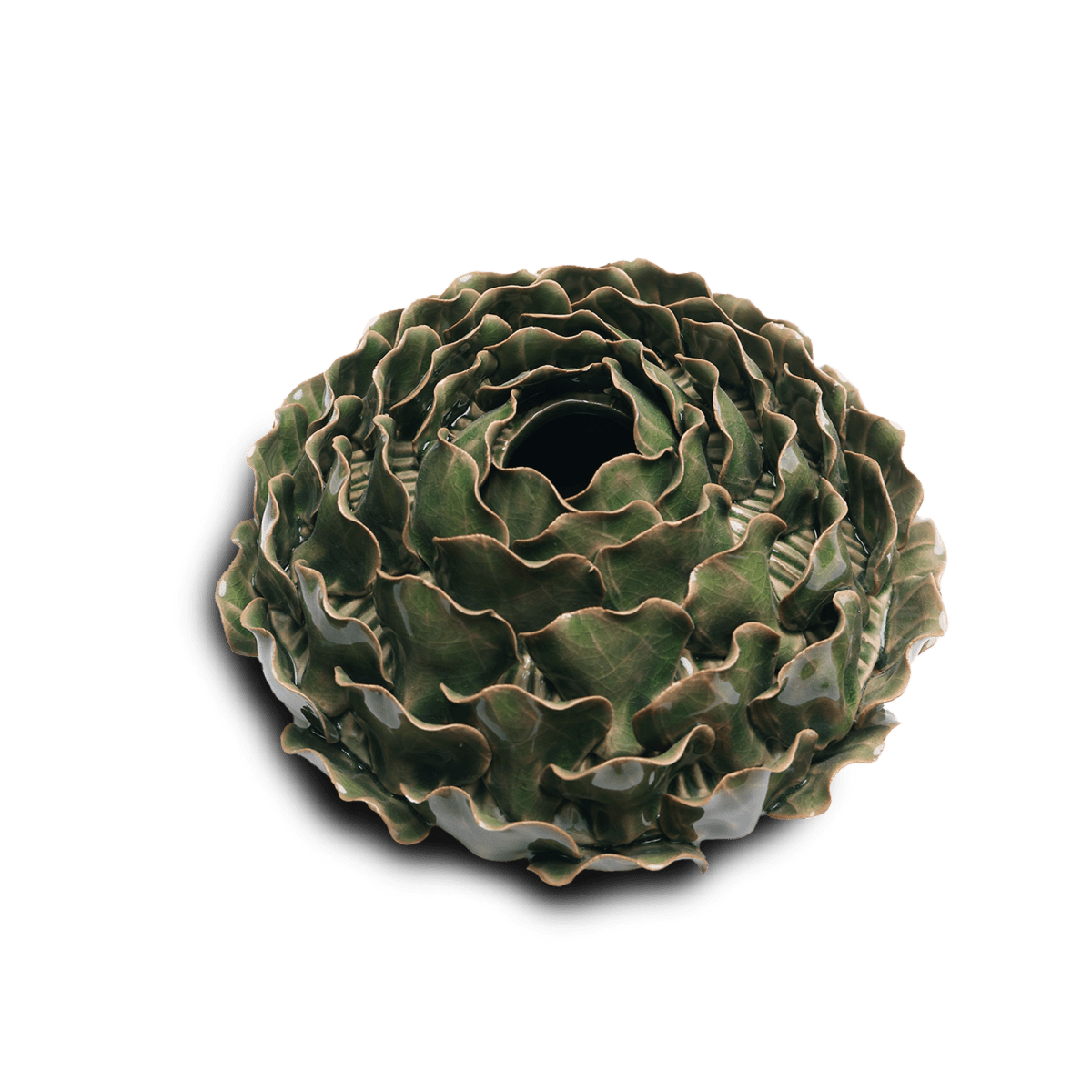 Utopia Ceramic Floral Vase - Chive US Wholesale
