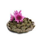 Utopia Ceramic Floral Vase - Chive US Wholesale