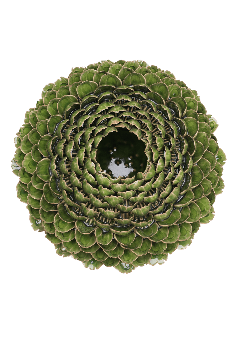 Utopia Ceramic Floral Vase - Chive US Wholesale