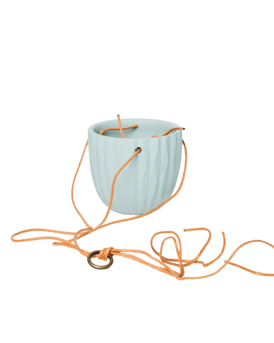 Virago Ceramic Modern Hanging Planter - Chive US Wholesale