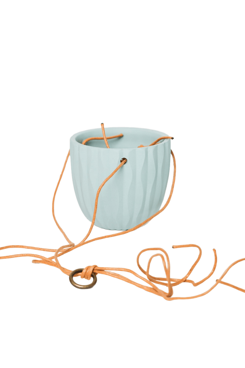 Virago Ceramic Modern Hanging Planter - Chive US Wholesale