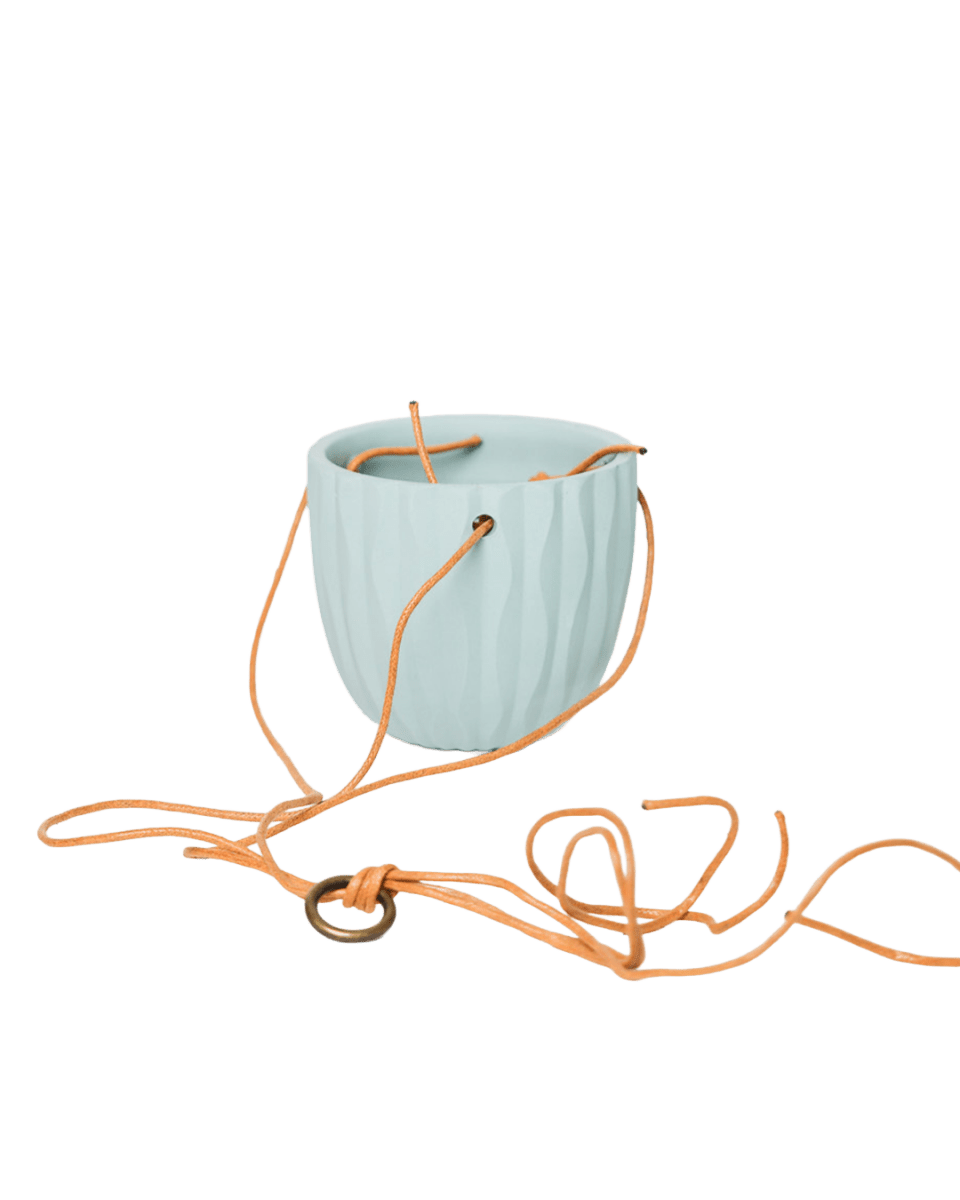 Virago Ceramic Modern Hanging Planter - Chive US Wholesale