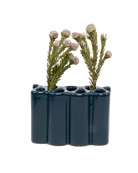 Wave Ceramic Flower Vase Kit - Chive US Wholesale