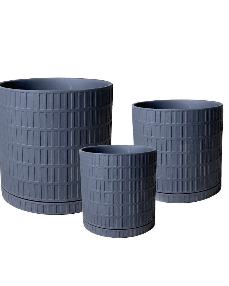 Virago Porcelain Pot With Drainage Hole And Saucer Sets - Chive US Wholesale