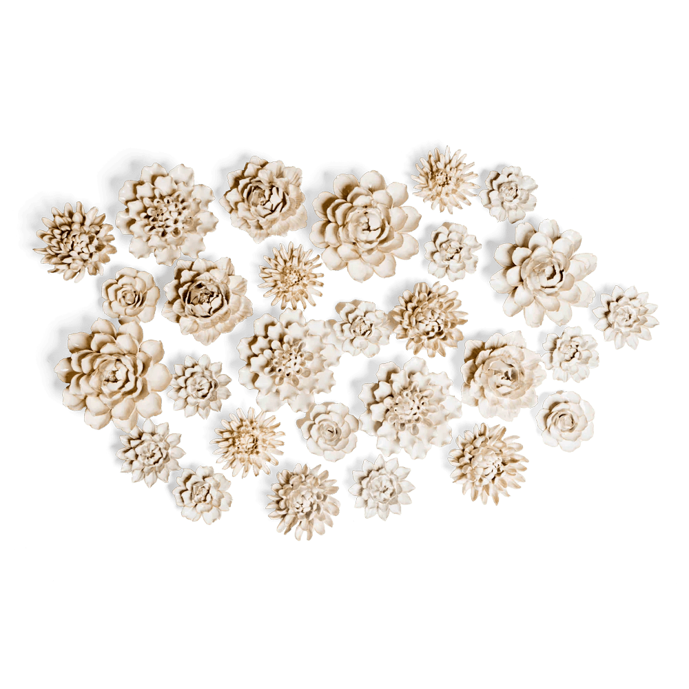 Ceramic Flowers Coastal Collection - Chive US Wholesale