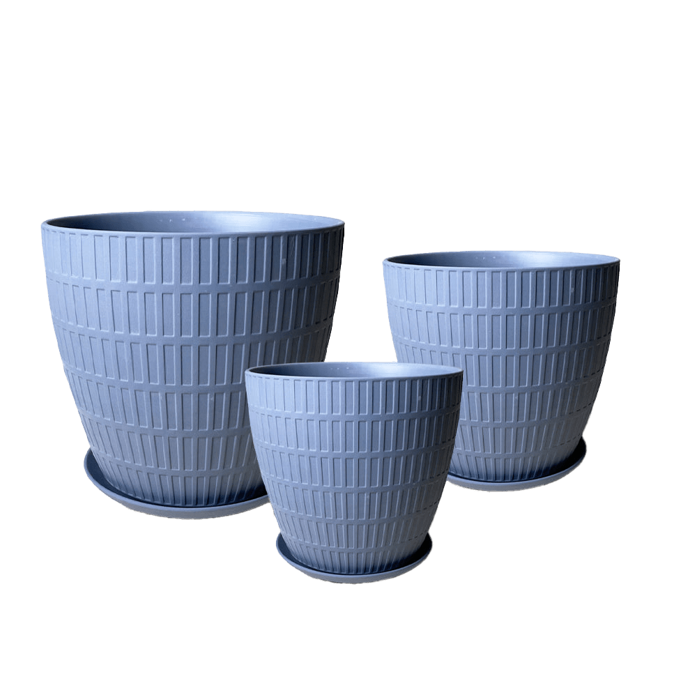 Virago Porcelain Pot With Drainage Hole And Saucer Sets - Chive US Wholesale