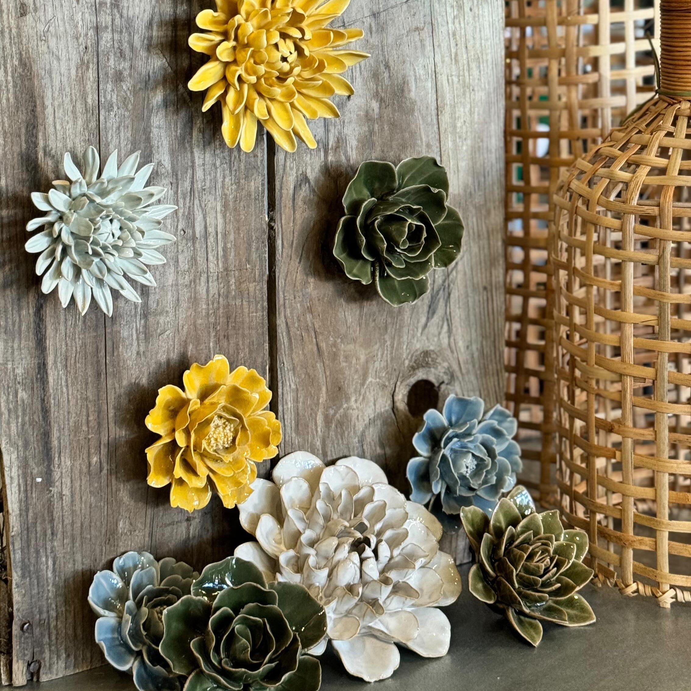 Ceramic Flower English Garden Kits – Chive US Wholesale