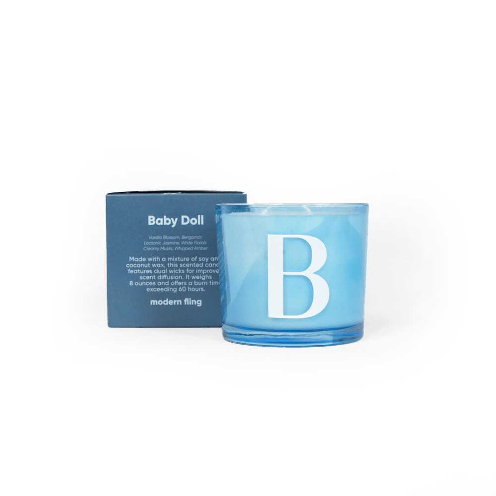 Modern Fling Coconut & Soy Blend Candle B - Chive US Wholesale