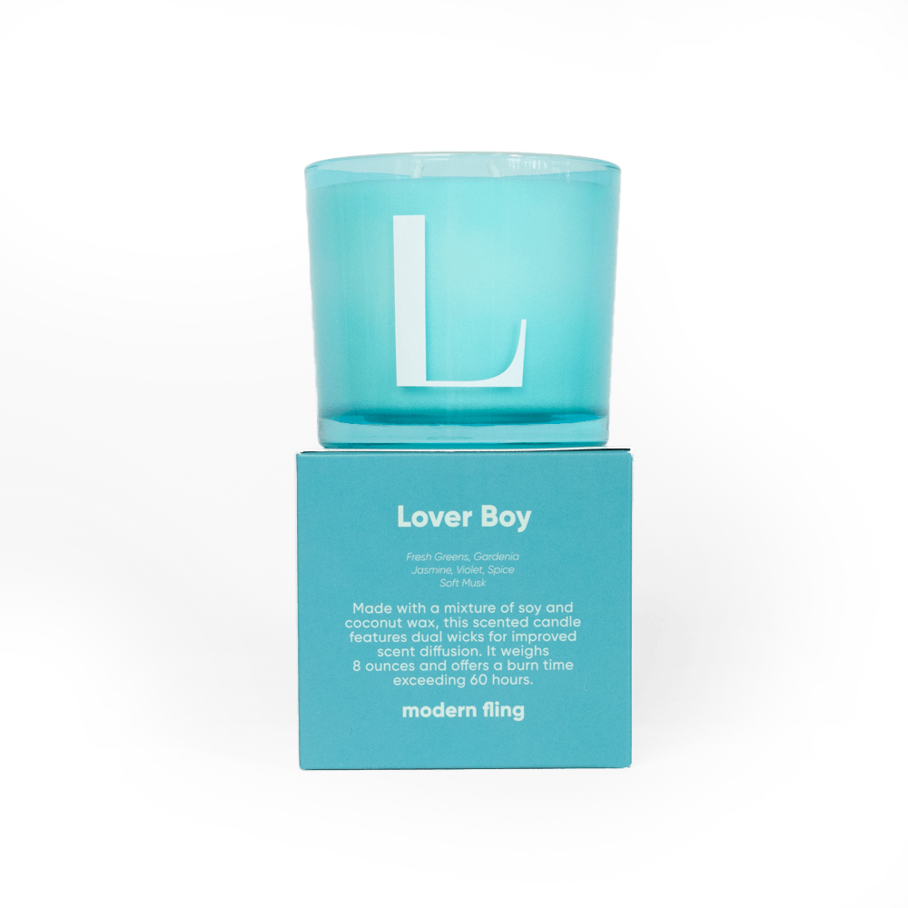 Modern Fling Coconut & Soy Blend Candle L - Chive US Wholesale