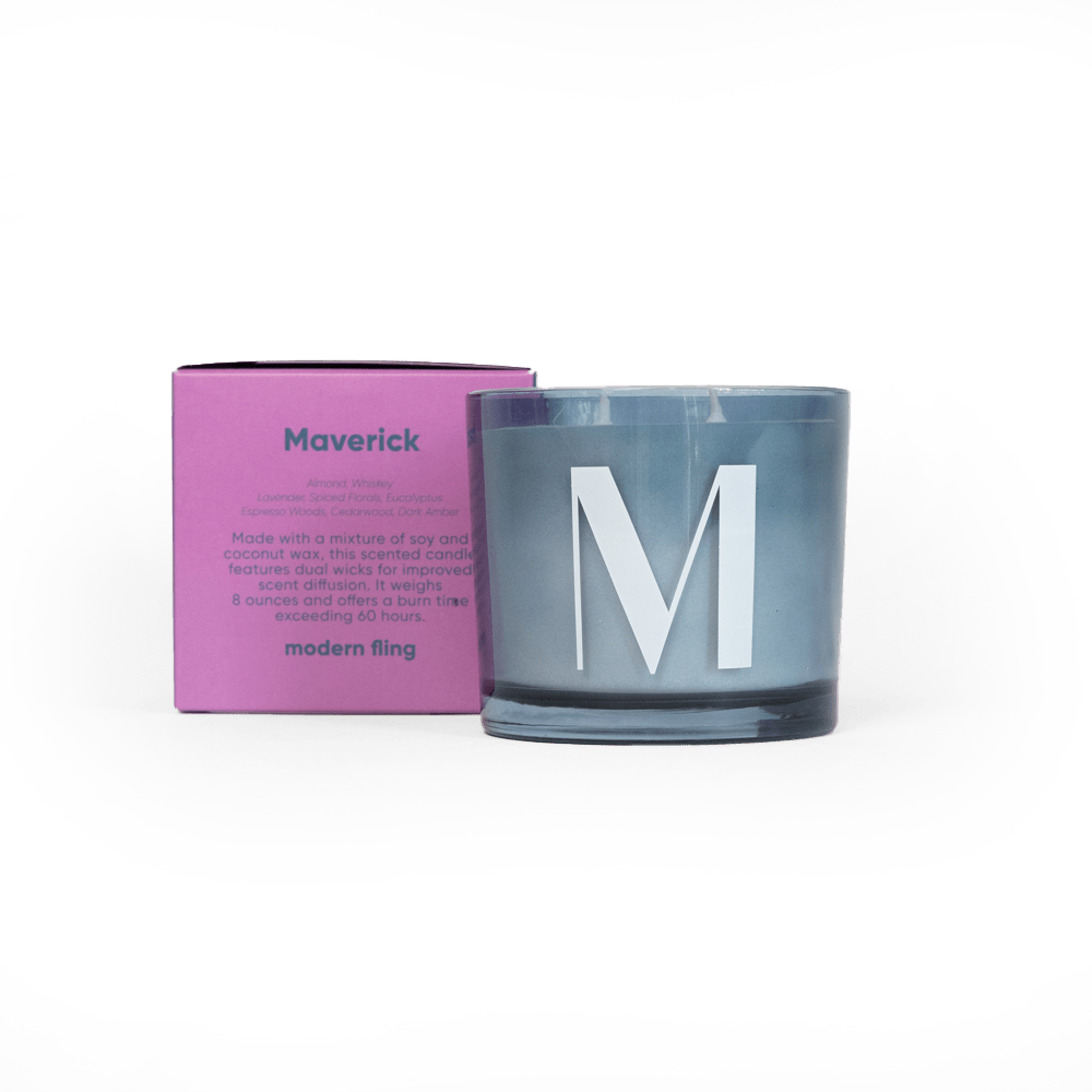 Modern Fling Coconut & Soy Blend Candle M - Chive US Wholesale