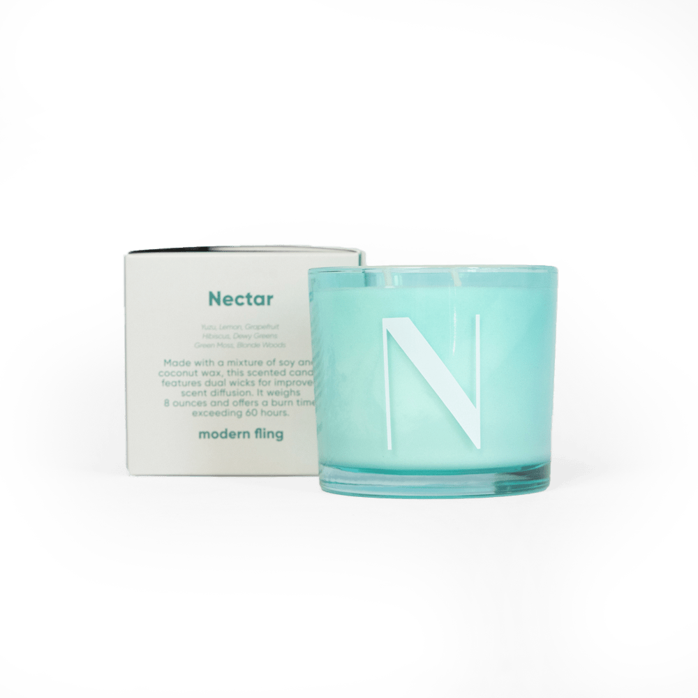 Modern Fling Coconut & Soy Blend Candle N - Chive US Wholesale