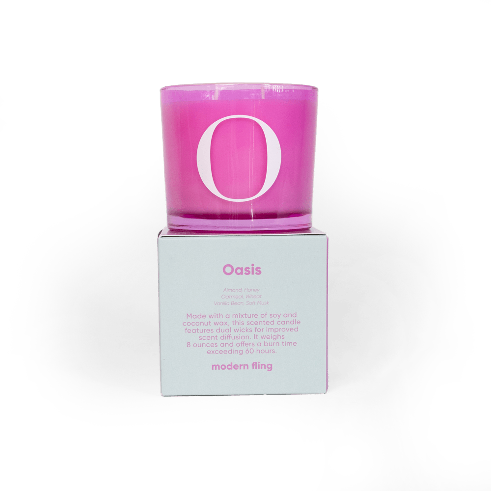 Modern Fling Coconut & Soy Blend Candle O - Chive US Wholesale