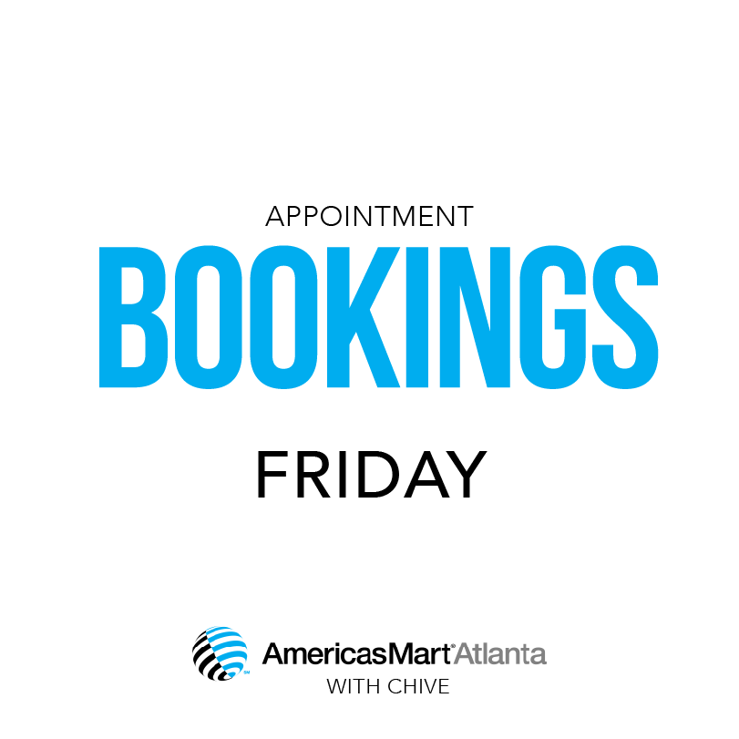 Atlanta July 18th Appointment - Chive US Wholesale