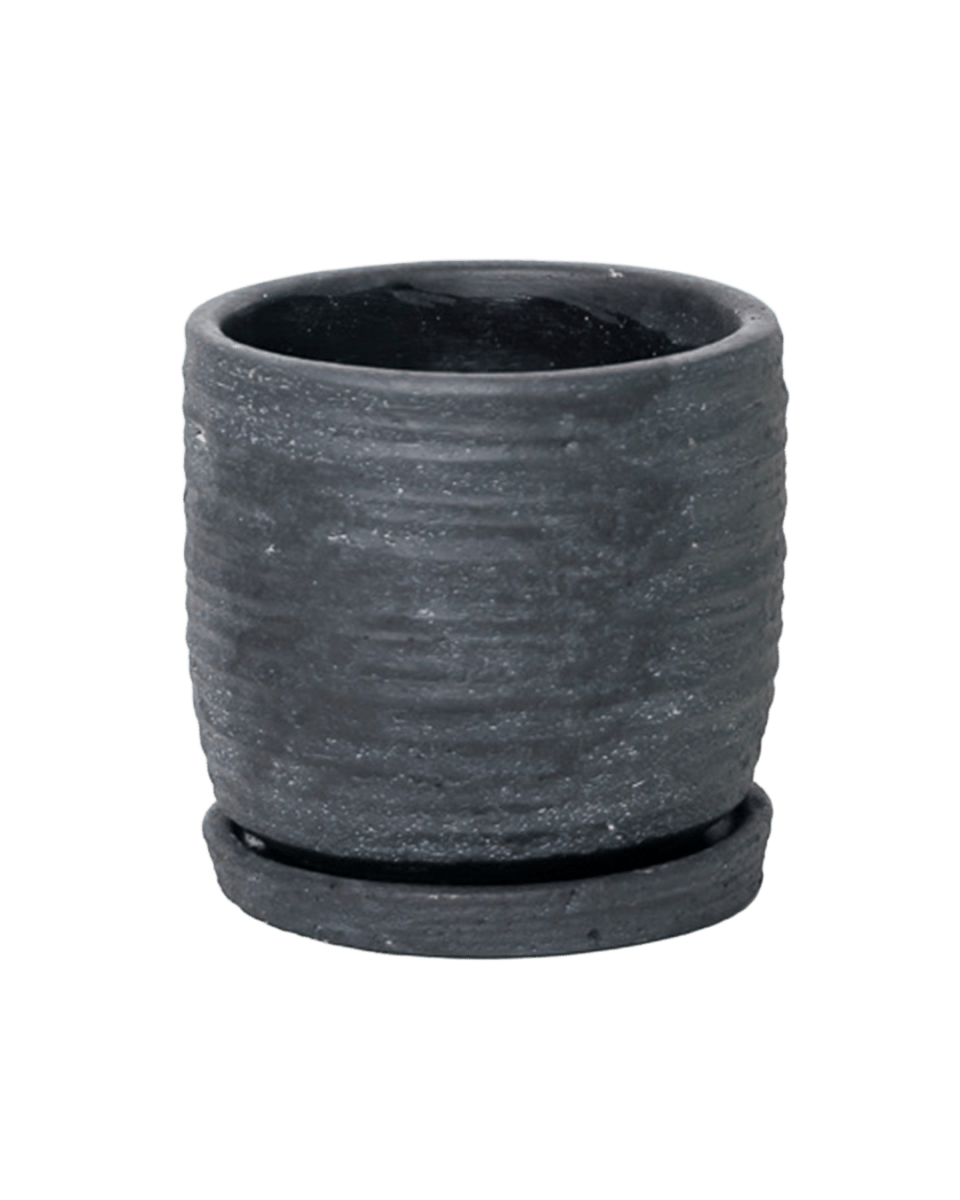 Paul Ceramic Pot And Saucer Set With Drainage - Chive US Wholesale