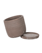 Paul Ceramic Pot And Saucer Set With Drainage - Chive US Wholesale