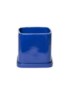 Svek Ceramic Pot And Saucer With Drainage Hole - Chive US Wholesale