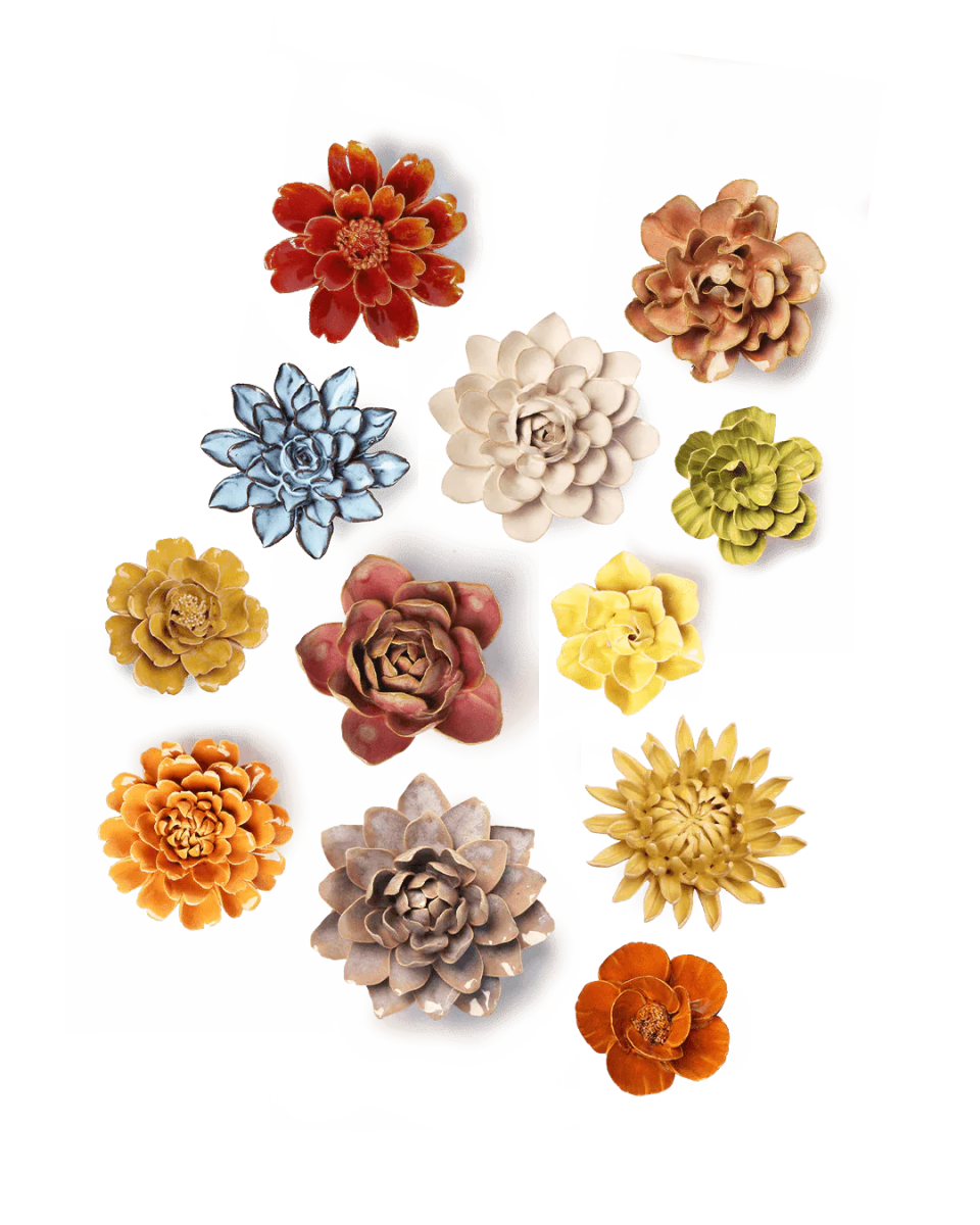 Ceramic Birth Flower Collection - Fall - Chive US Wholesale