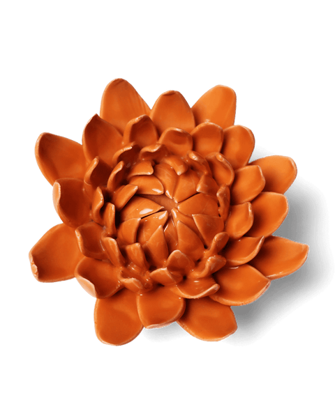 Ceramic Flower Dahlia Orange 11 – Chive US Wholesale