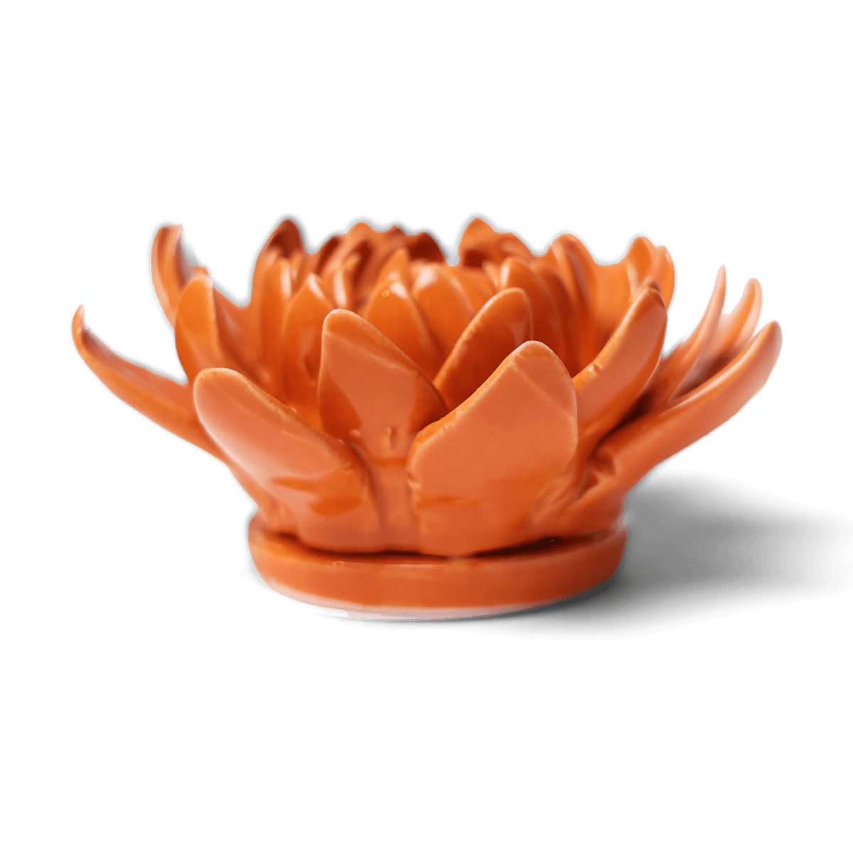 Ceramic Flower Dahlia Orange 11 - Chive US Wholesale