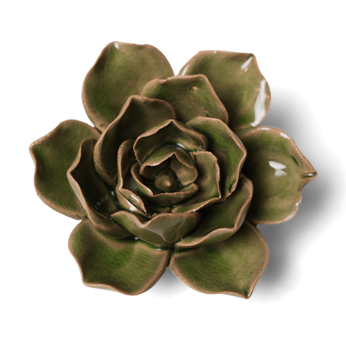 Ceramic Flower - Flower Green 11 - Chive US Wholesale