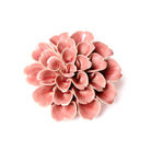 Ceramic Flowers With Keyhole For Hanging On Walls Collection 11 - Chive US Wholesale