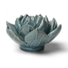 Ceramic Flower Succulent Teal 11 - Chive US Wholesale