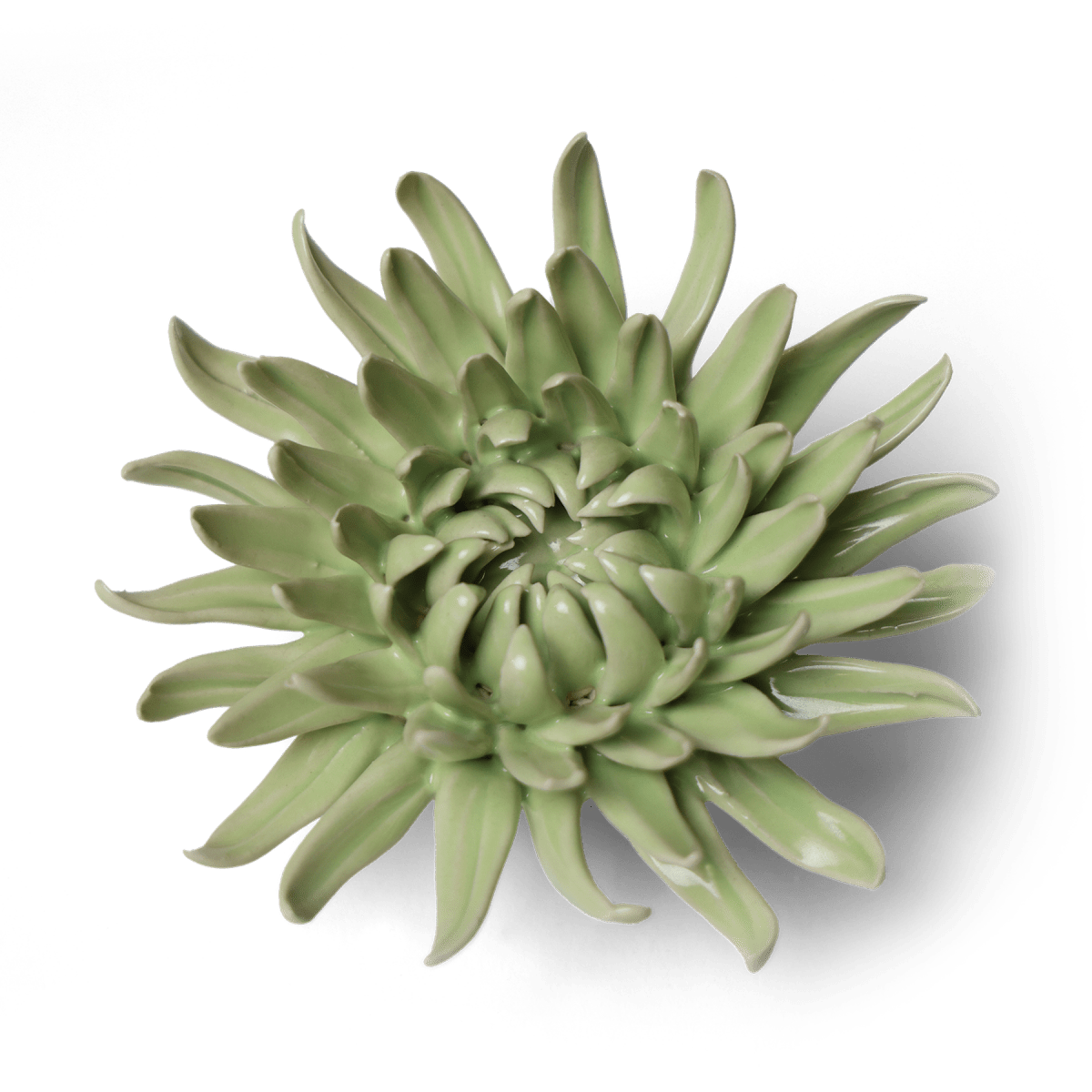 Ceramic Flower - Flower Green 12 - Chive US Wholesale