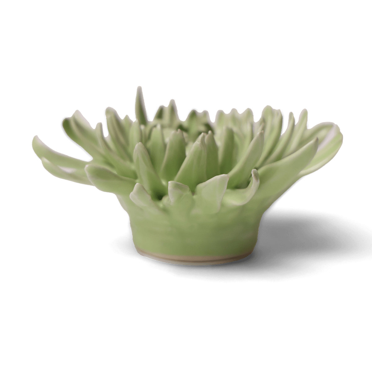 Ceramic Flower - Flower Green 12 - Chive US Wholesale