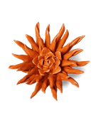Ceramic Flower Flower Orange 2 - Chive US Wholesale