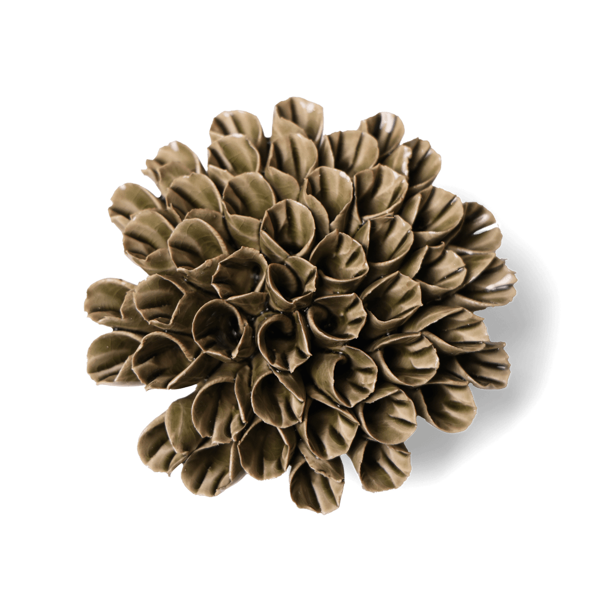 Ceramic Flower Anemone 4 - Chive US Wholesale