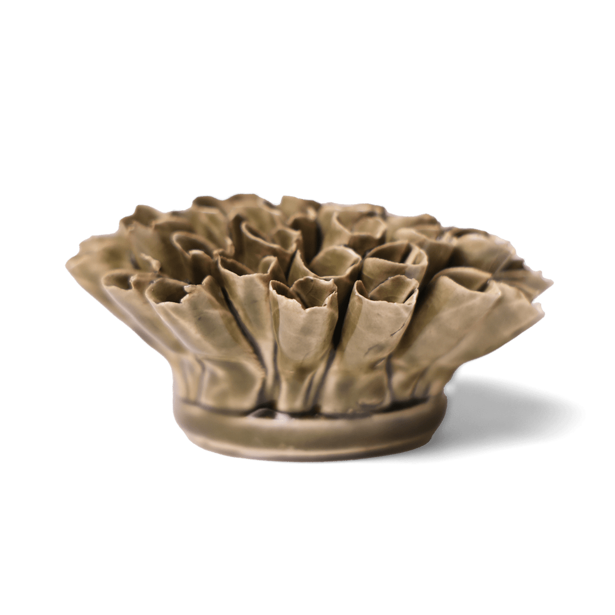 Ceramic Flower Anemone 4 - Chive US Wholesale