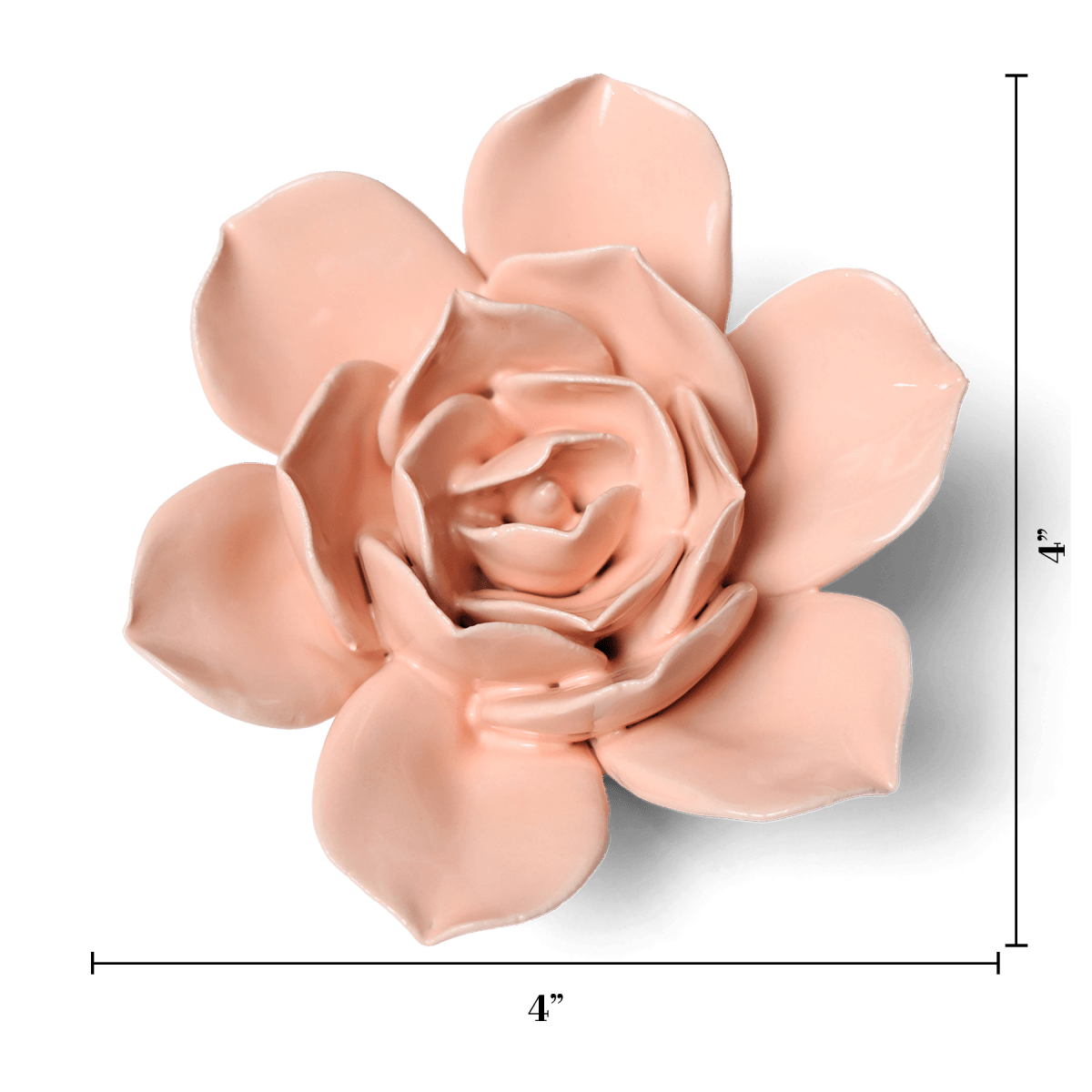 Ceramic Flower Flower Pink 6 - Chive US Wholesale