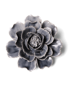 Ceramic Flower Rose Grey 6 - Chive US Wholesale