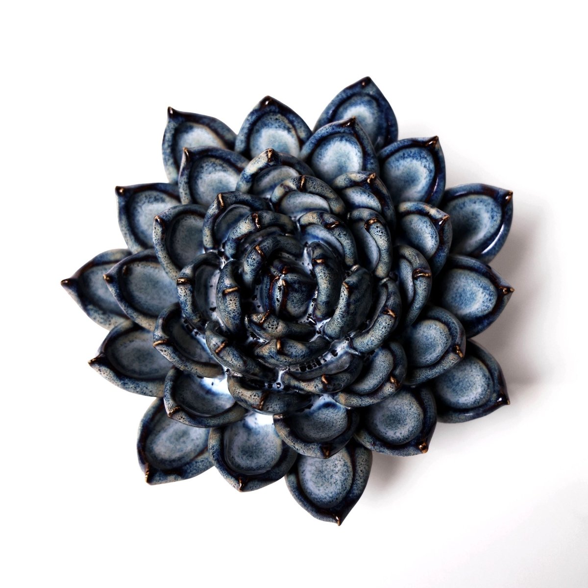 Ceramic Flowers With Keyhole For Hanging On Walls Collection 6 - Chive US Wholesale