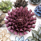 JA02 Violet Blue Cornel Dahlia - Chive US Wholesale