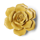 Ceramic Flower Rose Yellow 9 - Chive US Wholesale