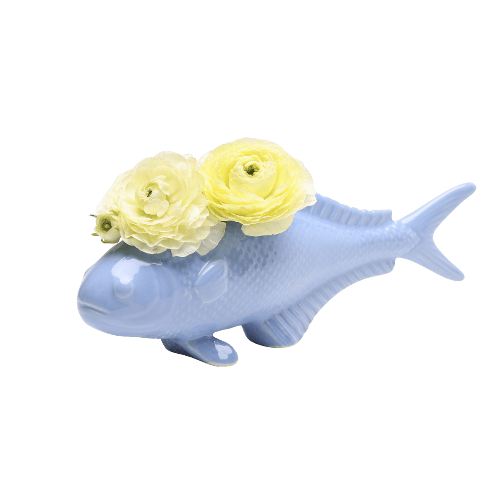 Carp Ceramic Unique Flower Vase - Chive US Wholesale