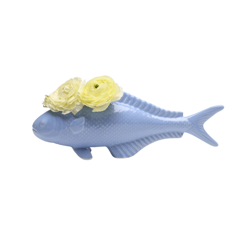 Carp Ceramic Unique Flower Vase - Chive US Wholesale